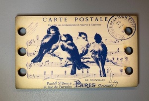 Borduurblad productfoto Garenhouder Carte Postale