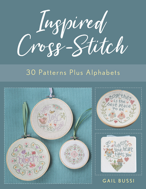 Borduurblad productfoto Boek 'Inspired Cross-Stisch'