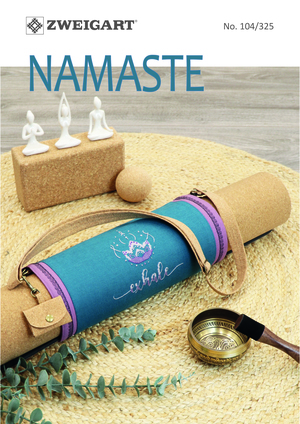 Borduurblad productfoto Boek Zweigart 'Namaste'