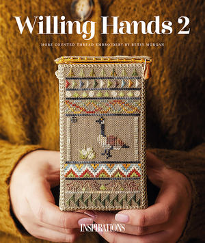Borduurblad productfoto Boek Betsy Morgan 'Willing Hands 2' 2