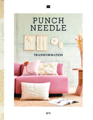 Borduurblad productfoto Boek Rico Design 'Punch Needle Transformation Nº4'