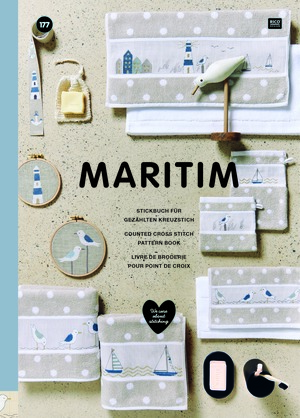 Borduurblad productfoto Boek Rico Design 'Maritime 177'