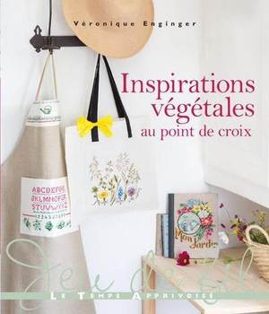 Borduurblad productfoto Boek Veronique Enginger 'Inspirations végétales au point de croix' 2