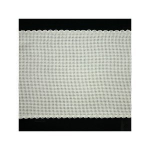 Borduurblad productfoto Aida Borduurband Ecru 10 cm breed