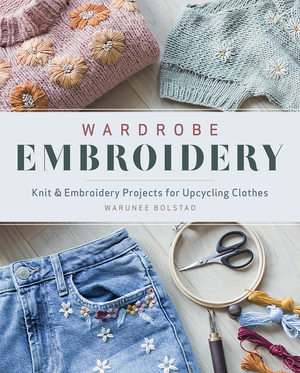 Borduurblad productfoto Boek Warunee Bolstad 'Wardrobe Embroidery'