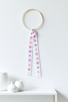 Borduurblad productfoto Patroon 'Sakura Sakura' - Rico Design
