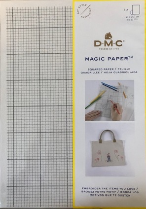 Borduurblad productfoto DMC Magic Paper medium