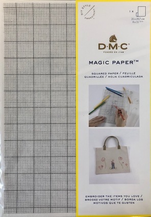 Borduurblad productfoto DMC Magic Paper small
