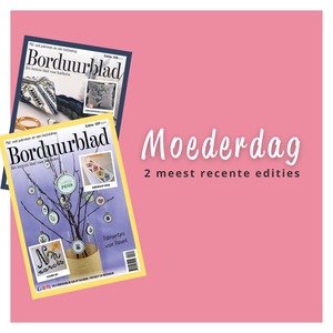 Borduurblad productfoto BB Moederdag: 2 edities 2