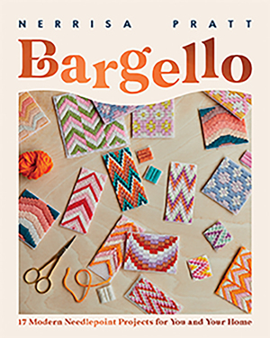 Borduurblad productfoto Boek Nerissa Pratt 'Bargello' 2