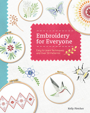 Borduurblad productfoto Boek Kelly Fletcher 'Embroidery for Everyone'