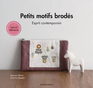 Borduurblad productfoto Boek Esprit contemporian 'Petits motifs brodés'