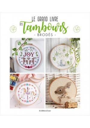 Borduurblad productfoto Boek Le grand livre 'Des Tambours Brodés'