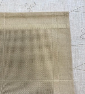 Borduurblad productfoto Dekservet Beige 90 x 90 cm