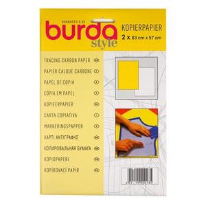 Borduurblad productfoto Burda kopieerpapier geel/wit