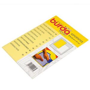 Borduurblad productfoto Burda kopieerpapier geel/wit 2
