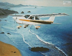 Borduurblad productfoto PATROON ARTECY 'Cessna'