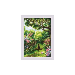 Borduurblad productfoto Borduurpakket Riolis ‘Garden Swing’
