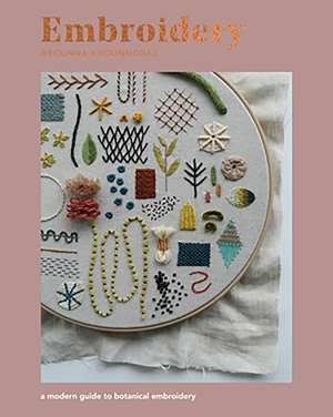 Borduurblad productfoto Boek Embroidery - Arrounna Khounnoraj
