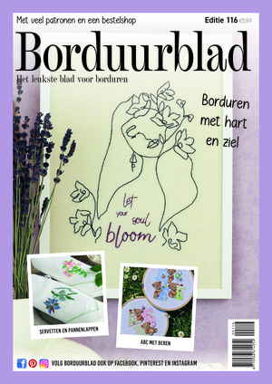 Borduurblad productfoto Borduurblad 116