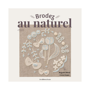 Borduurblad productfoto Boek Brodez, au naturel - Kazumi Shirai