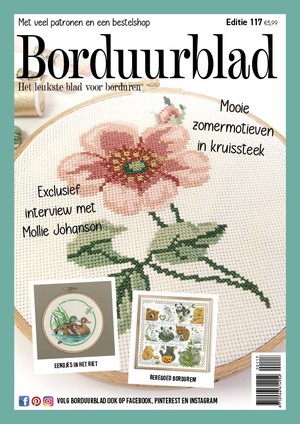 Borduurblad productfoto Borduurblad 117