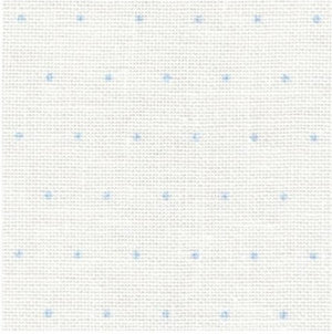 Borduurblad productfoto 28 count linnen Cashel mini dots