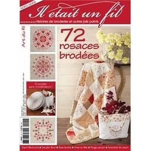 Borduurblad productfoto Magazine 72 Rosaces Brodées - Il était un fil