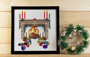 Borduurblad productfoto Patroon Kerst met Thea - Thea Gouverneur