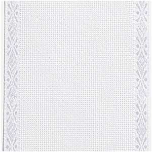 Borduurblad productfoto AIDA BORDUURBAND 5 CM BREED WIT