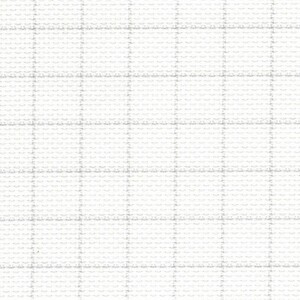 Borduurblad productfoto 14 count aida easy count wit