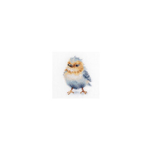 Borduurblad productfoto Borduurpakket Alisa ‘Vogel VJU’