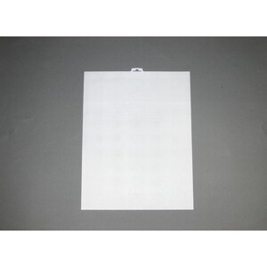 Borduurblad productfoto Plastic stramien 26x32 cm