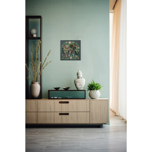 Borduurblad productfoto Kralen borduurpakket Abris Art ‘Majestic Wisdom’ 2