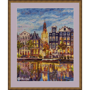 Borduurblad productfoto Borduurpakket Merejka ‘Amsterdam’