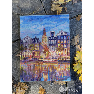 Borduurblad productfoto Borduurpakket Merejka ‘Amsterdam’ 2