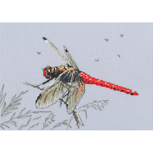 Borduurblad productfoto Borduurpakket RTO ‘Dragonfly’