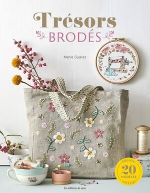Borduurblad productfoto Boek Trésor Brodés - Marie Suarez