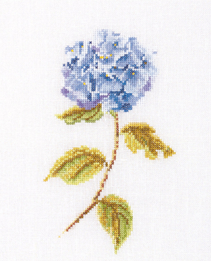 Borduurblad productfoto Patroon Hortensia - Thea Gouverneur