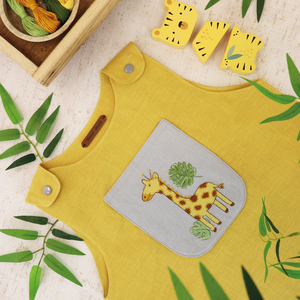 Borduurblad productfoto Patroon Giraffe applicatie - Zweigart