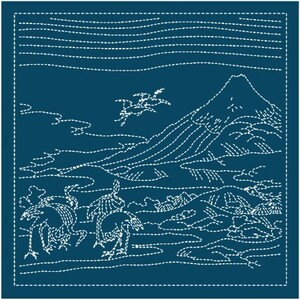 Borduurblad productfoto Sashiko Hana-Fukin coupon