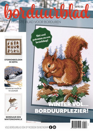 Borduurblad productfoto Borduurblad 126