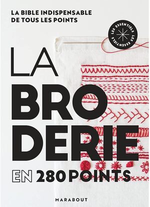 Borduurblad productfoto Boek La Broderie en 280 Points - Marabout