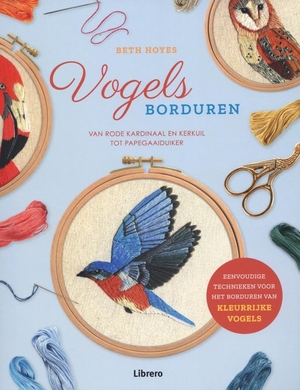 Borduurblad productfoto Boek Vogels Borduren - Beth Hotes