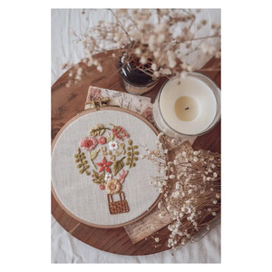 Borduurblad productfoto Boek Broderie Moderne 24 Projets Nature & Romantiques - Manon Klerks 2