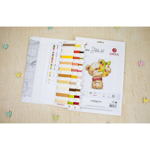 Borduurblad productfoto Borduurpakket Luca-S ‘Surprise Egg’ 2