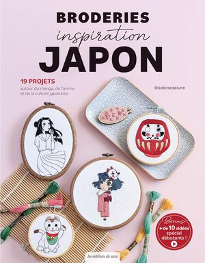 Borduurblad productfoto Boek Broderies Inspiration Japon