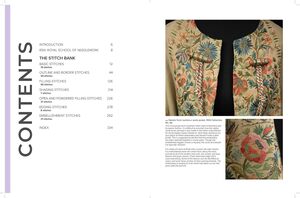 Borduurblad productfoto Boek RSN Stitch Bank: 200 Essential Embroidery Stitches 2