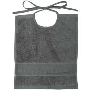 Borduurblad productfoto Rico Design Slabbetje van biologisch katoen - antraciet