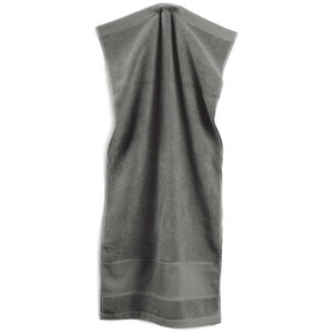 Borduurblad productfoto Rico Design Handdoek van biologisch katoen - antraciet